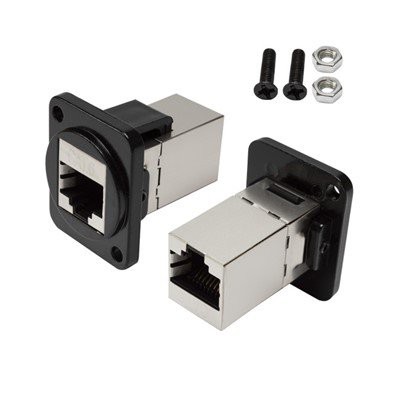 RJ45 vattentät kopplingsadapter hona kopplingsförlängare