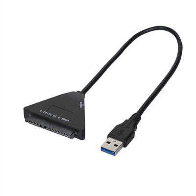 USB 3.0 AM till SATA 15 och 7 med DC-jackkabel
