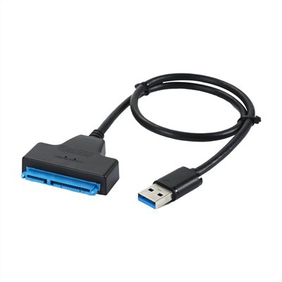 USB 3.0 till SATA 7 och 15-stifts adapterkabel