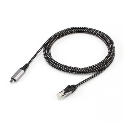 USB Type C Torj45 Ethernet -kabel 1000 Mbit/s LAN -kabel